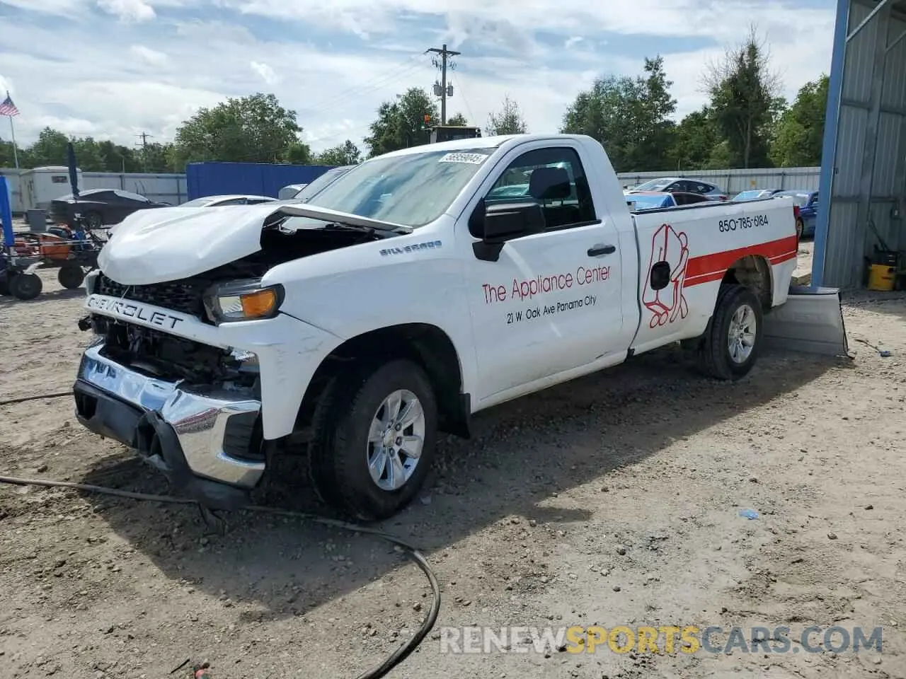 1 Photograph of a damaged car 3GCNWAEF1KG306470 CHEVROLET ALL Models 2019
