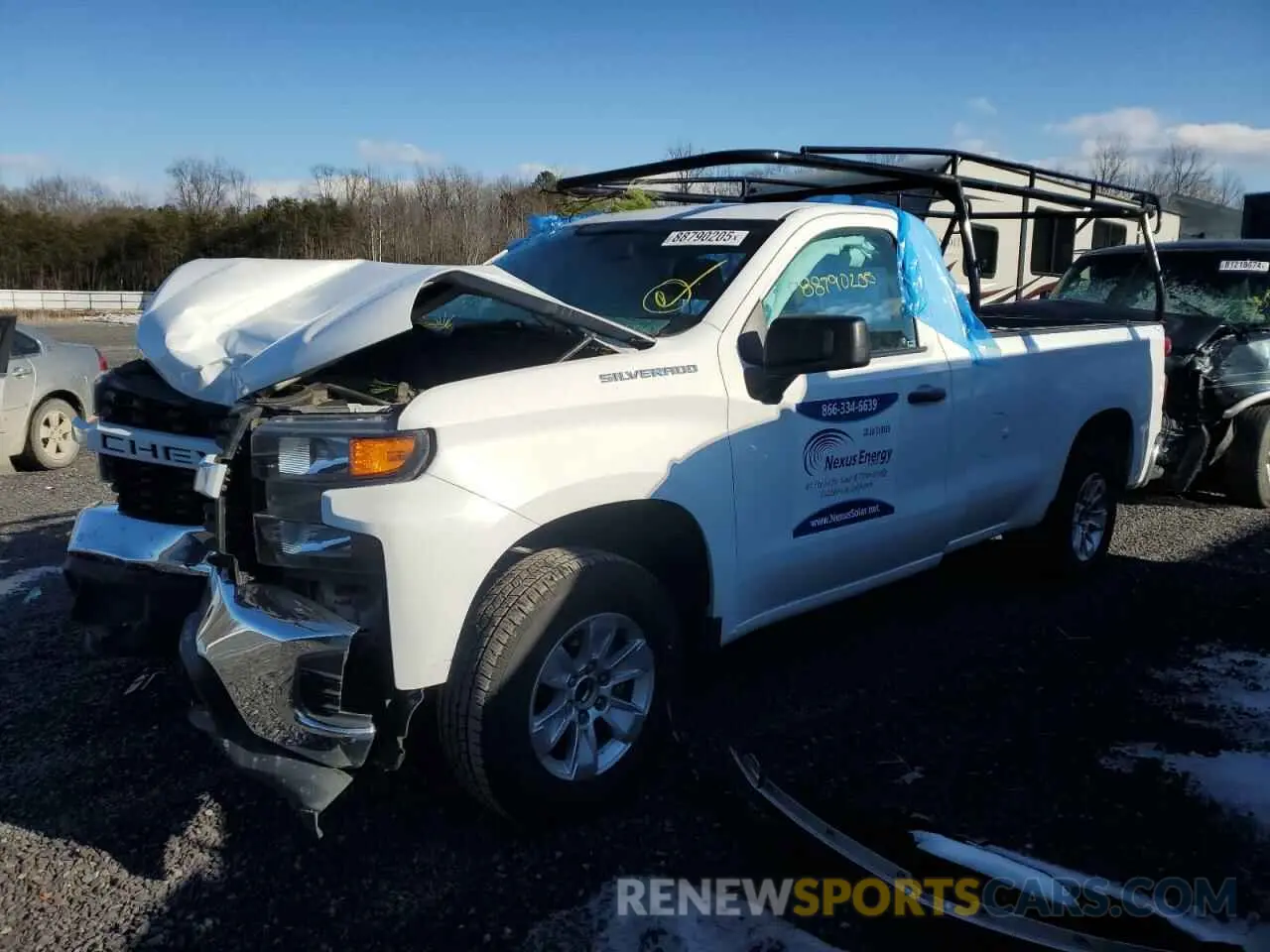 1 Фотография поврежденного автомобиля 3GCNWAEF2KG290960 CHEVROLET ALL Models 2019