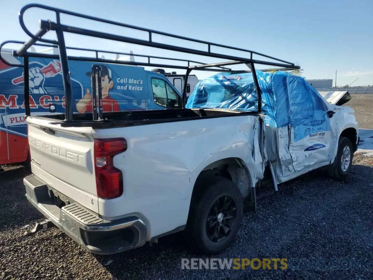 3 Фотография поврежденного автомобиля 3GCNWAEF2KG290960 CHEVROLET ALL Models 2019