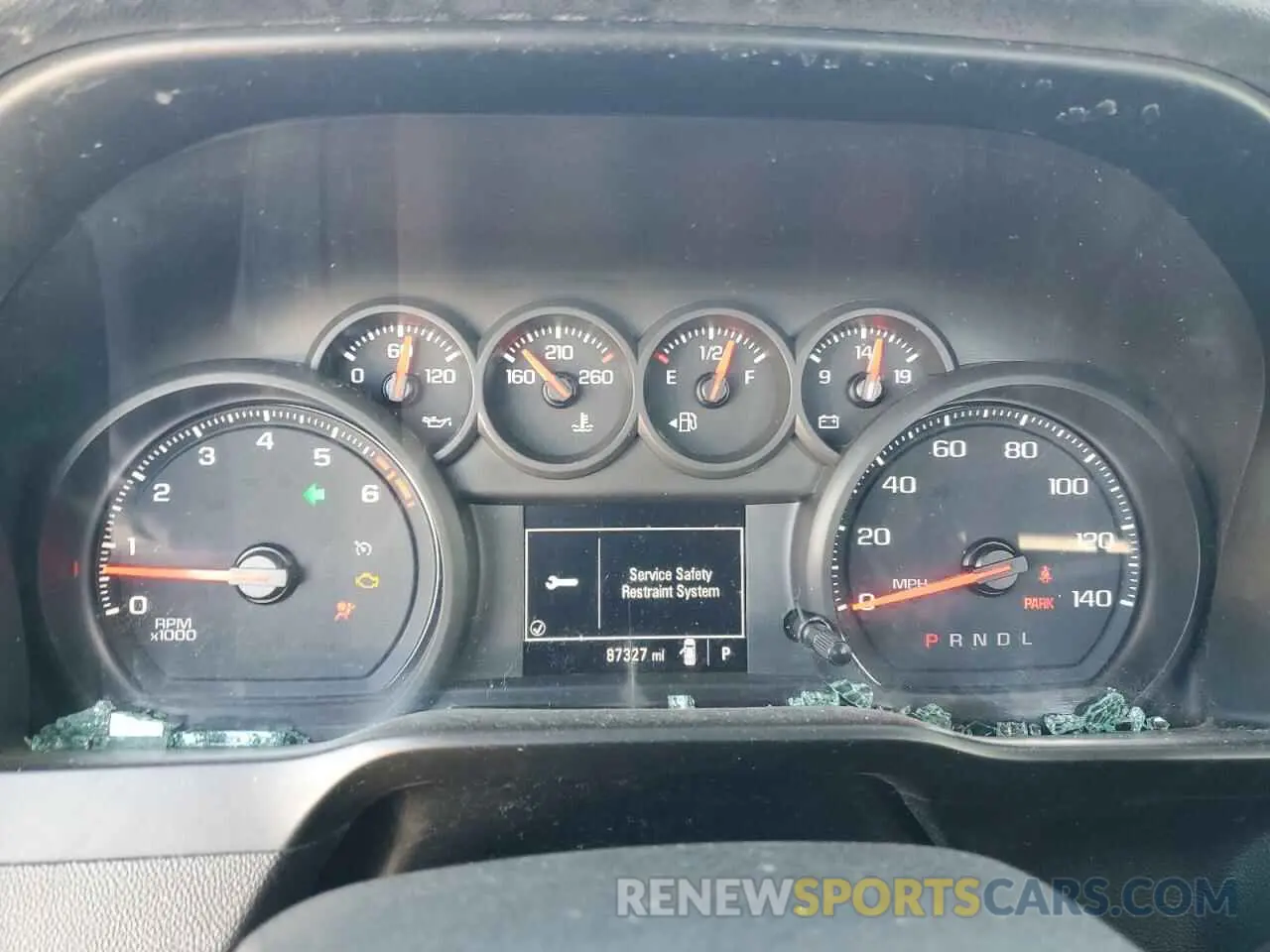 9 Фотография поврежденного автомобиля 3GCNWAEF2KG290960 CHEVROLET ALL Models 2019