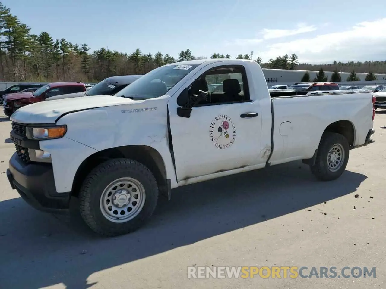 1 Photograph of a damaged car 3GCNWAEH6KG184125 CHEVROLET ALL Models 2019