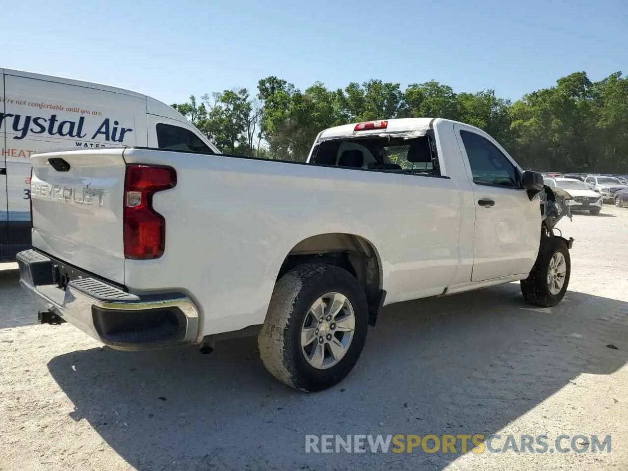 3 Фотография поврежденного автомобиля 3GCNWAEH7KG234384 CHEVROLET ALL Models 2019