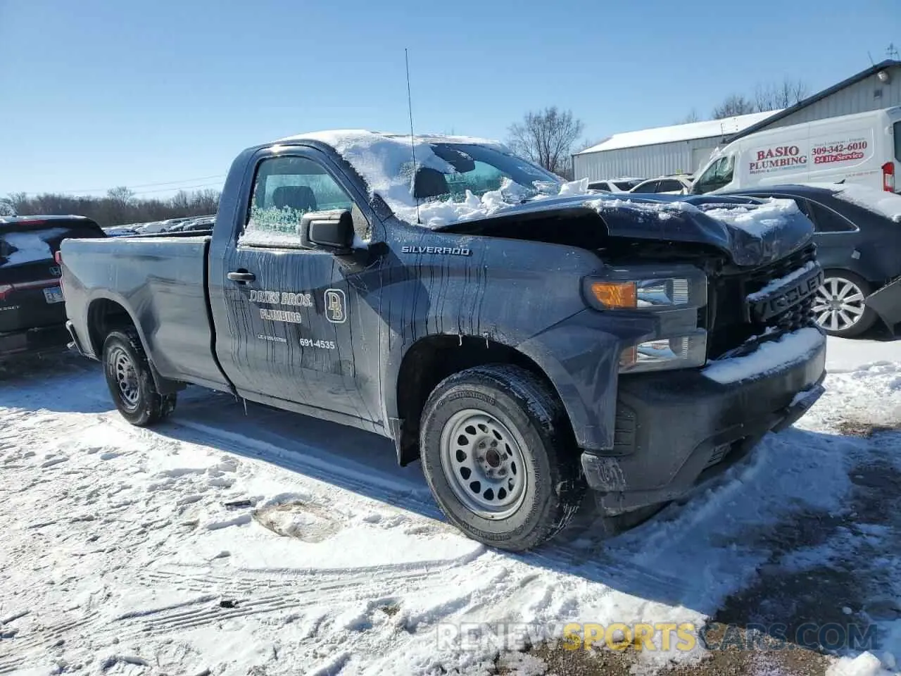 4 Photograph of a damaged car 3GCNWAEH7KG242923 CHEVROLET ALL Models 2019
