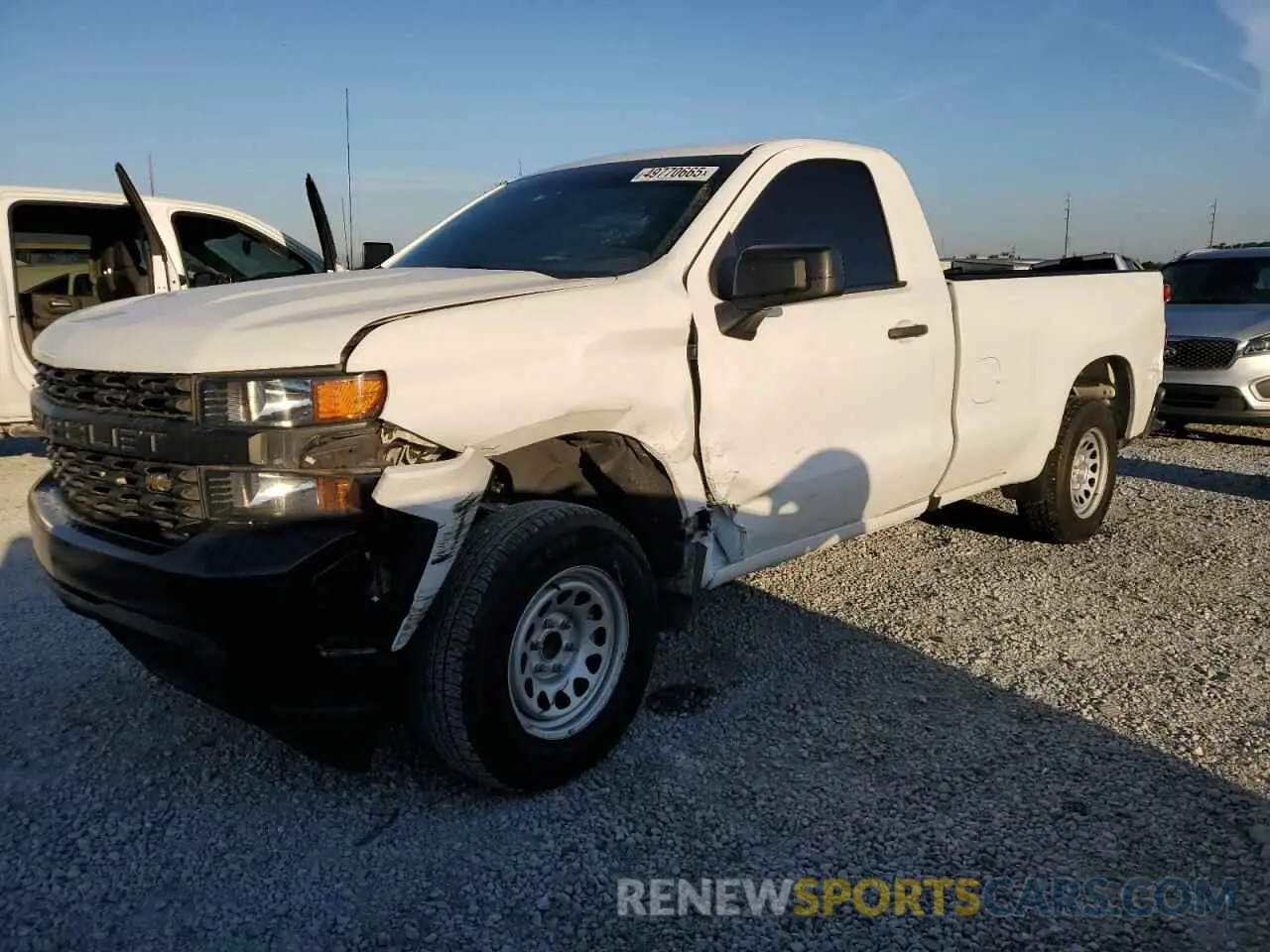 1 Photograph of a damaged car 3GCNWAEH8KG224608 CHEVROLET ALL Models 2019