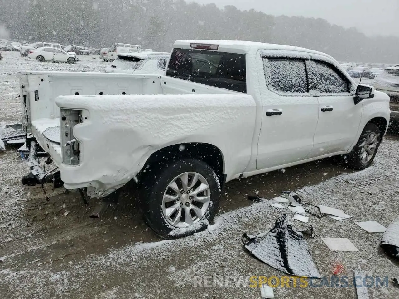3 Фотография поврежденного автомобиля 3GCPWBEHXKG220641 CHEVROLET ALL Models 2019