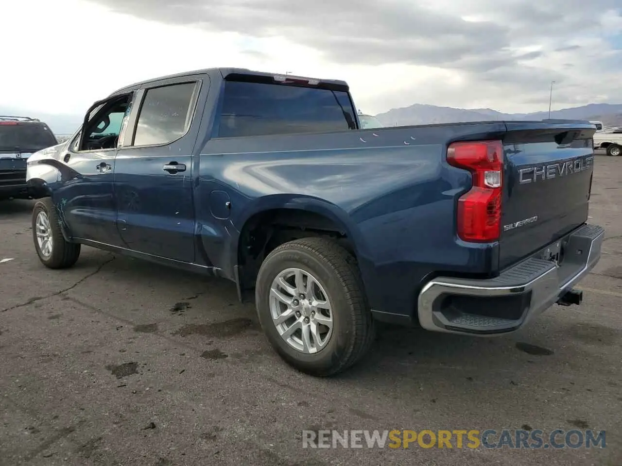 2 Photograph of a damaged car 3GCPWCED0KG253280 CHEVROLET ALL Models 2019