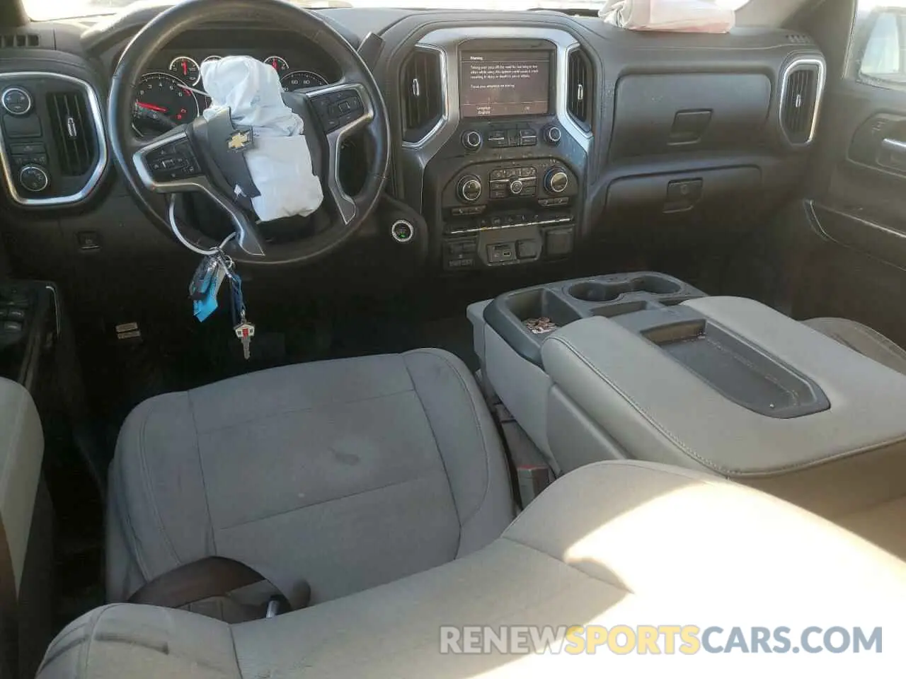 8 Фотография поврежденного автомобиля 3GCPWCED3KG258117 CHEVROLET ALL Models 2019