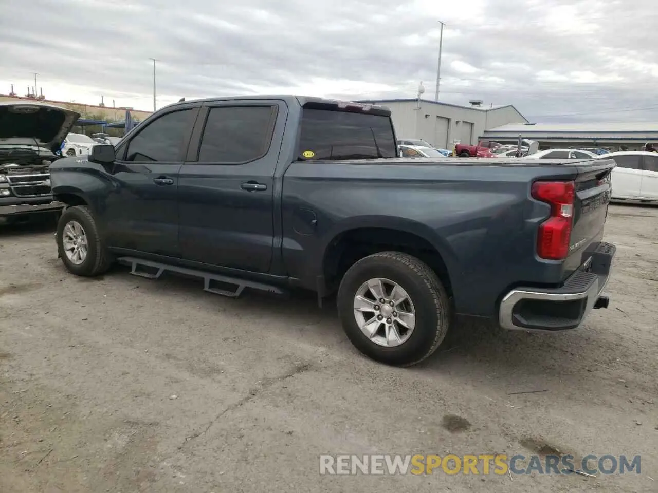 2 Фотография поврежденного автомобиля 3GCPWCED4KG186148 CHEVROLET ALL Models 2019