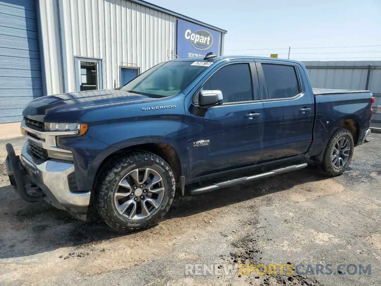 1 Photograph of a damaged car 3GCPWCED5KG140151 CHEVROLET All Models 2019