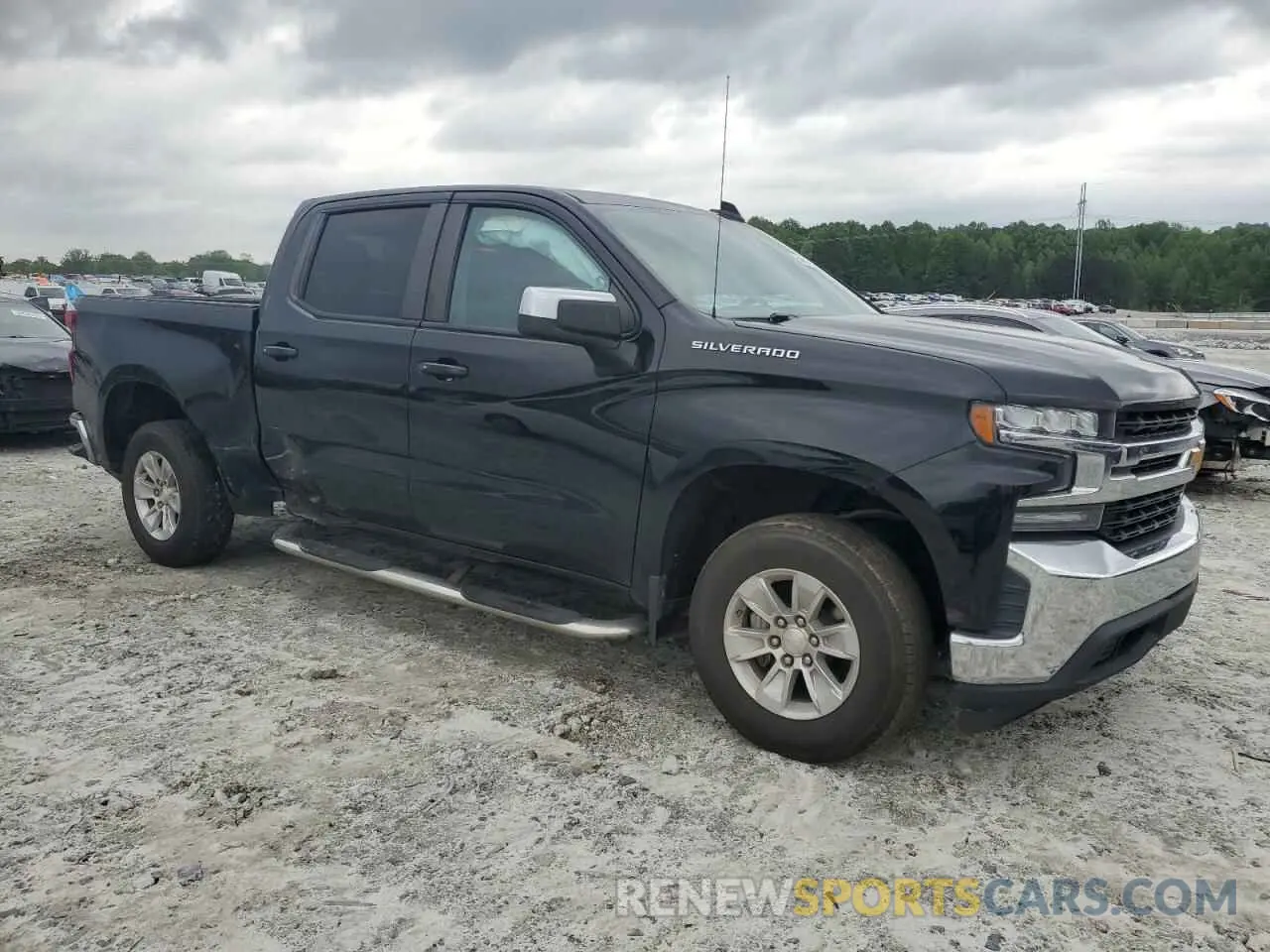 4 Фотография поврежденного автомобиля 3GCPWCEK6KG134857 CHEVROLET ALL Models 2019