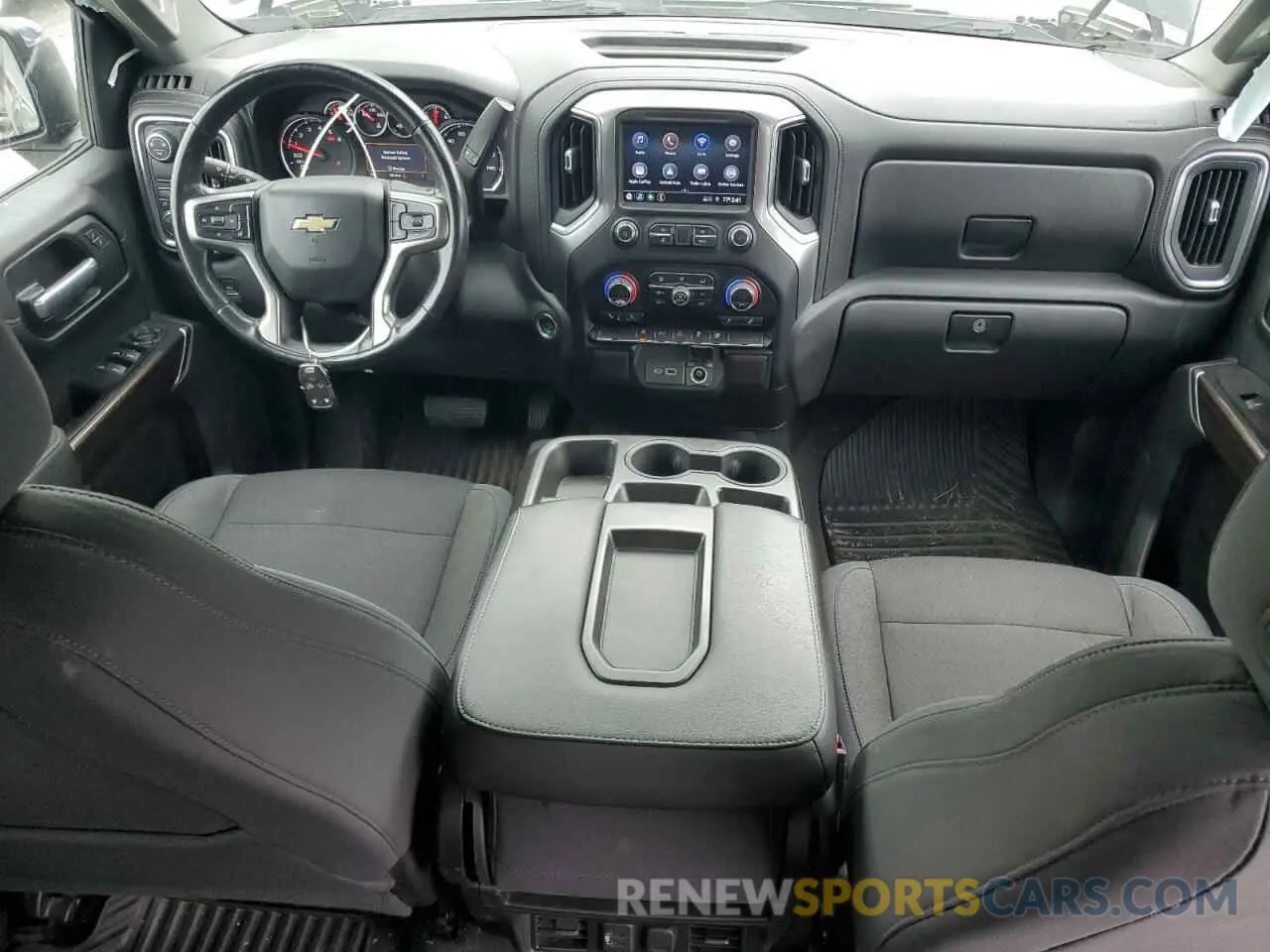 8 Фотография поврежденного автомобиля 3GCPWCEK6KG134857 CHEVROLET ALL Models 2019