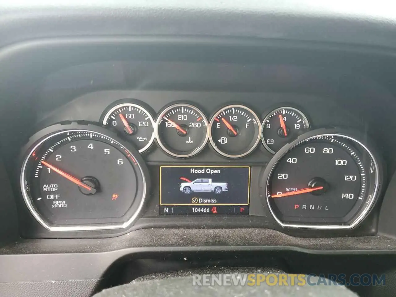 9 Фотография поврежденного автомобиля 3GCPWCEK6KG134857 CHEVROLET ALL Models 2019