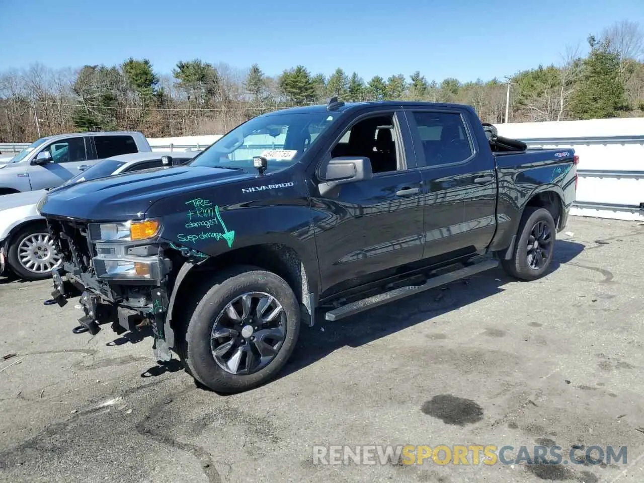 1 Фотография поврежденного автомобиля 3GCPYBEH7KG152504 CHEVROLET ALL Models 2019