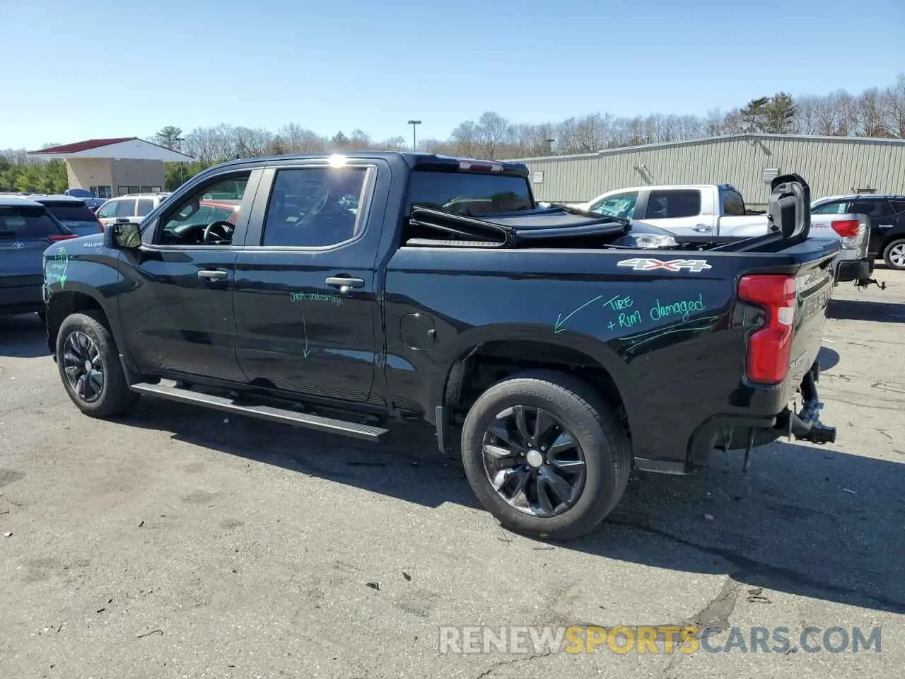 2 Фотография поврежденного автомобиля 3GCPYBEH7KG152504 CHEVROLET ALL Models 2019