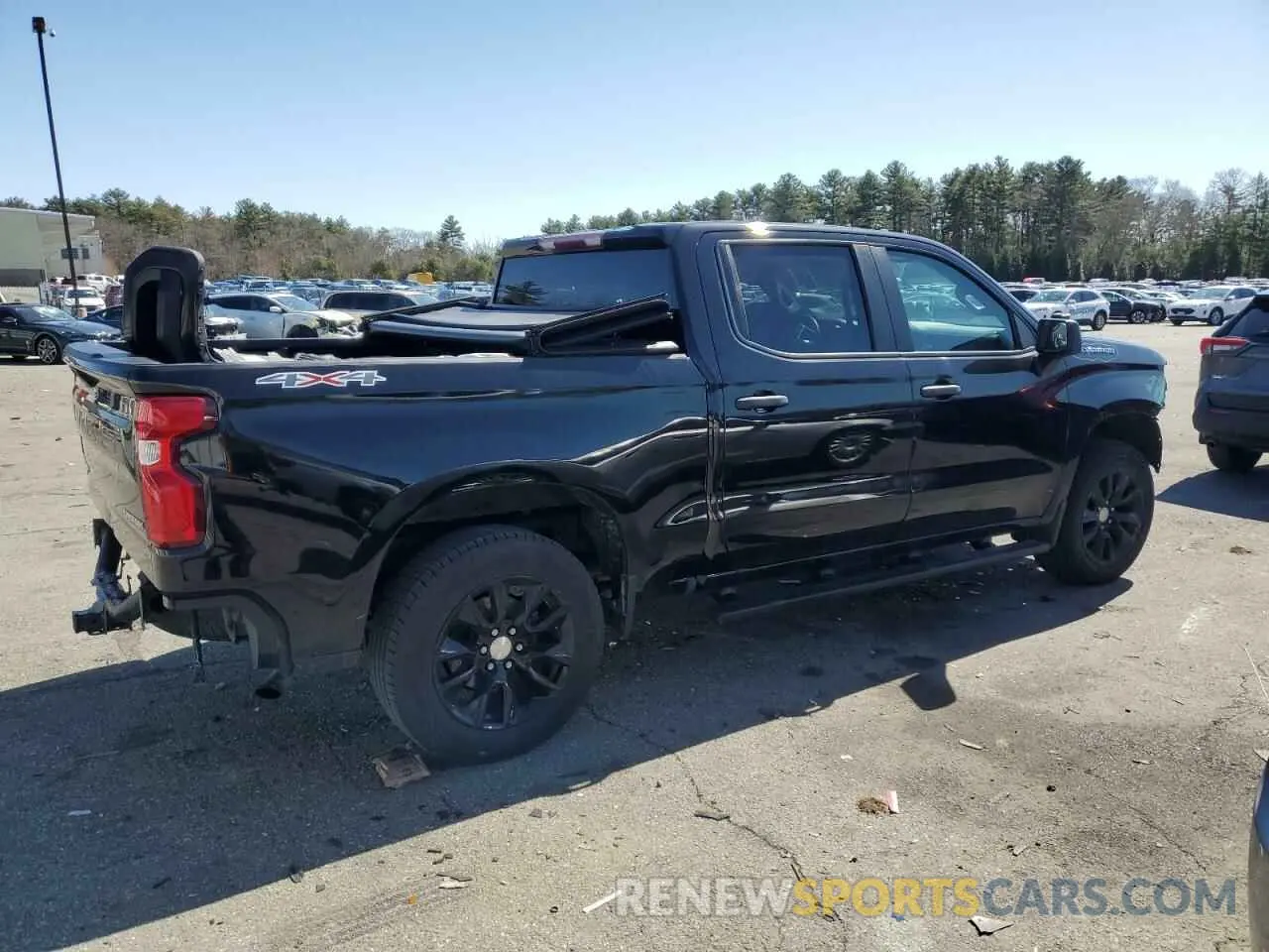 3 Фотография поврежденного автомобиля 3GCPYBEH7KG152504 CHEVROLET ALL Models 2019