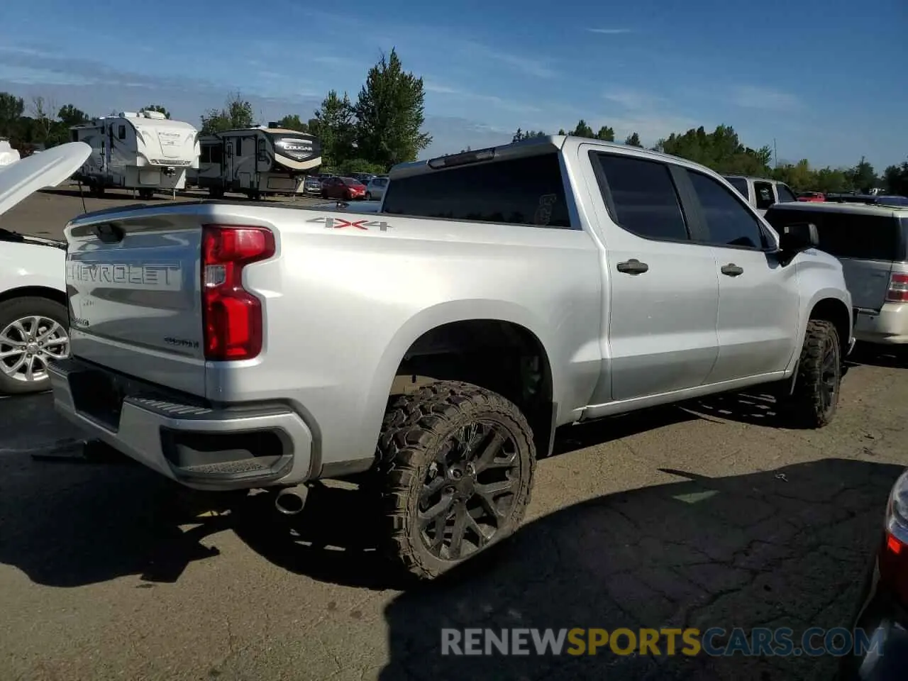 3 Фотография поврежденного автомобиля 3GCPYBEHXKG226272 CHEVROLET ALL Models 2019