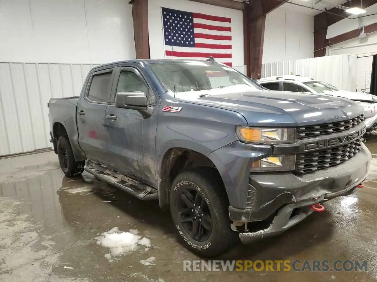 4 Фотография поврежденного автомобиля 3GCPYCEF3KG148339 CHEVROLET ALL Models 2019