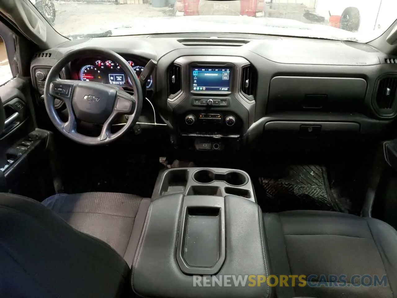 8 Фотография поврежденного автомобиля 3GCPYCEF3KG148339 CHEVROLET ALL Models 2019