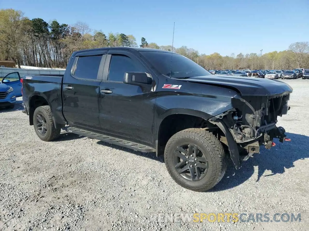 4 Photograph of a damaged car 3GCPYCEF3KG306047 CHEVROLET ALL Models 2019