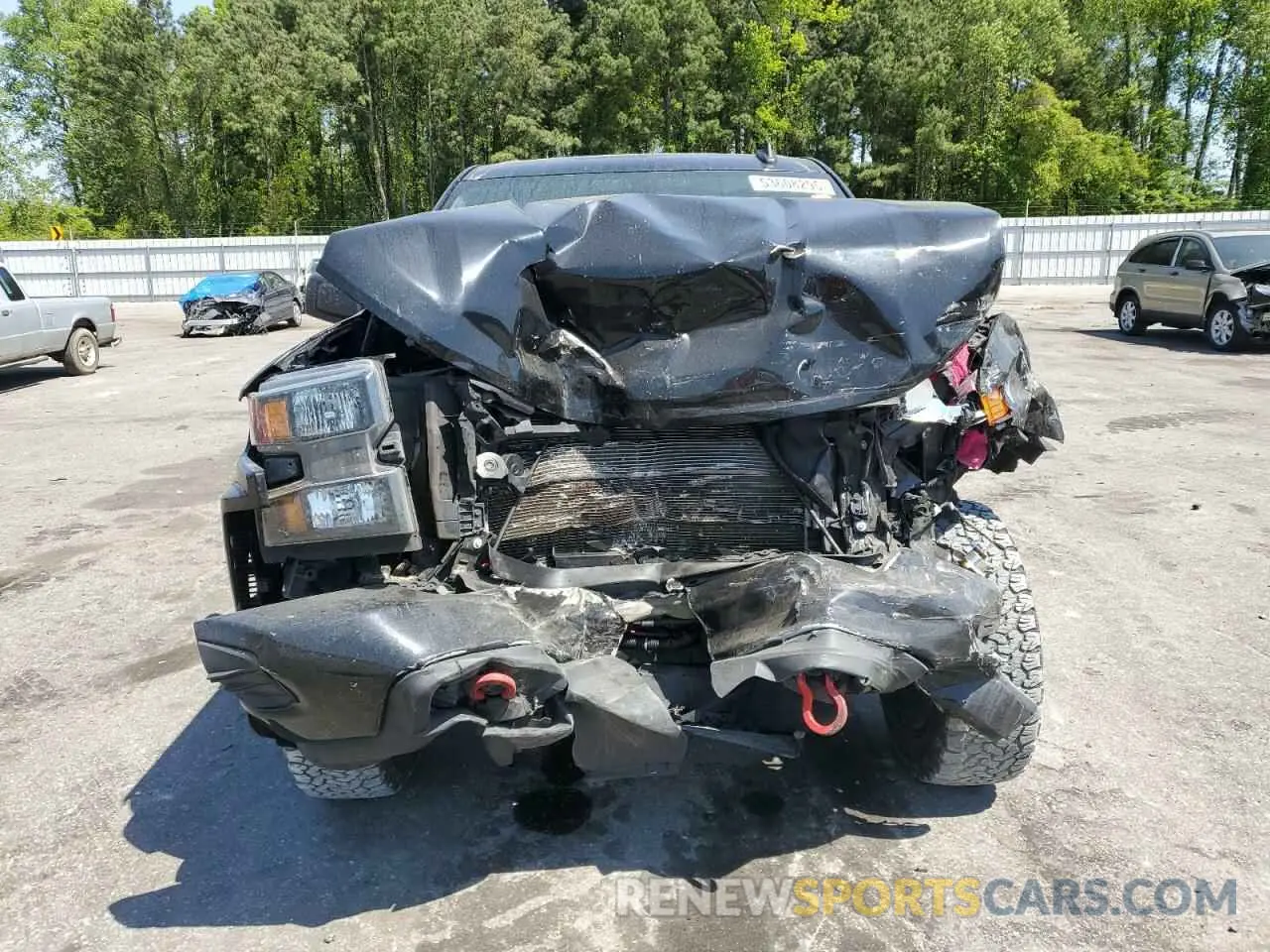 5 Фотография поврежденного автомобиля 3GCPYCEF6KG148917 CHEVROLET ALL Models 2019