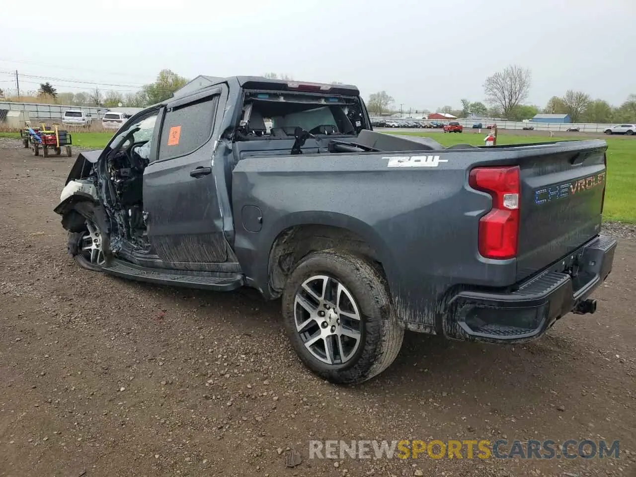 2 Фотография поврежденного автомобиля 3GCPYCEH2KG181530 CHEVROLET ALL Models 2019