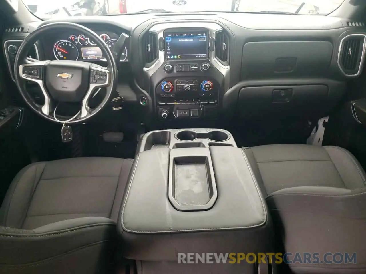 8 Фотография поврежденного автомобиля 3GCPYDEK3KG124805 CHEVROLET ALL Models 2019