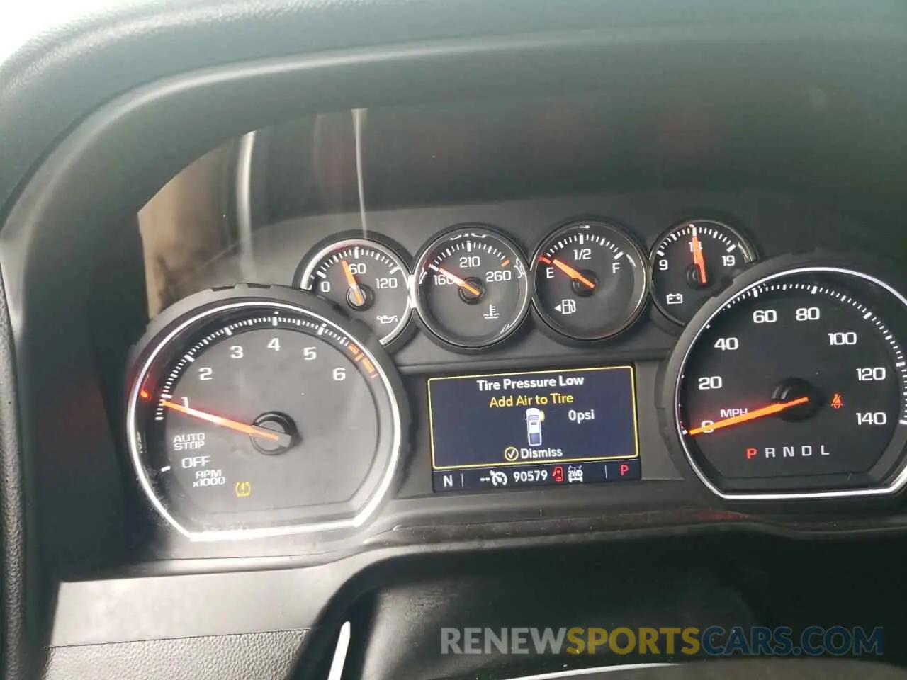 9 Фотография поврежденного автомобиля 3GCPYDEK3KG124805 CHEVROLET ALL Models 2019