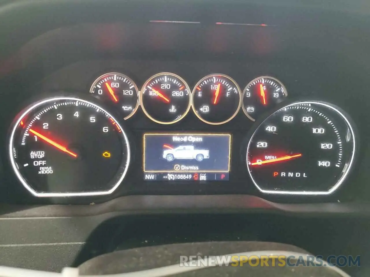 9 Photograph of a damaged car 3GCPYDEK5KG123736 CHEVROLET ALL Models 2019