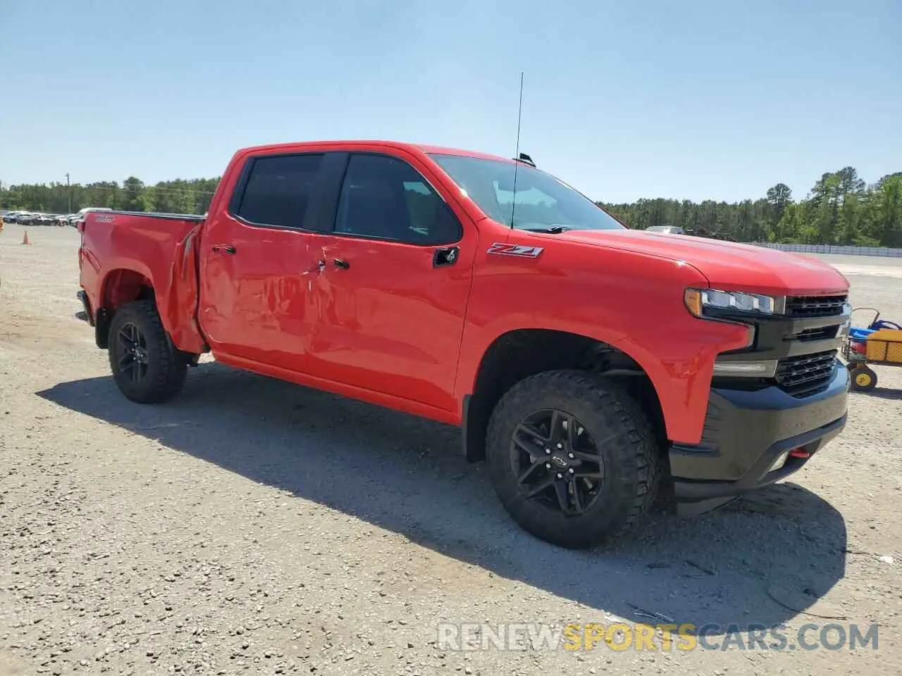 4 Photograph of a damaged car 3GCPYFED2KG296563 CHEVROLET ALL Models 2019