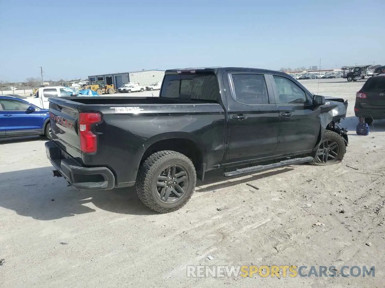 3 Фотография поврежденного автомобиля 3GCPYFED3KG212539 CHEVROLET ALL Models 2019