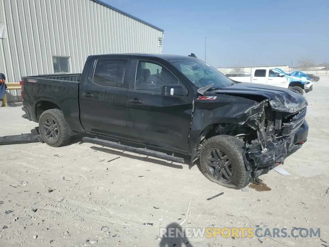 4 Фотография поврежденного автомобиля 3GCPYFED3KG212539 CHEVROLET ALL Models 2019