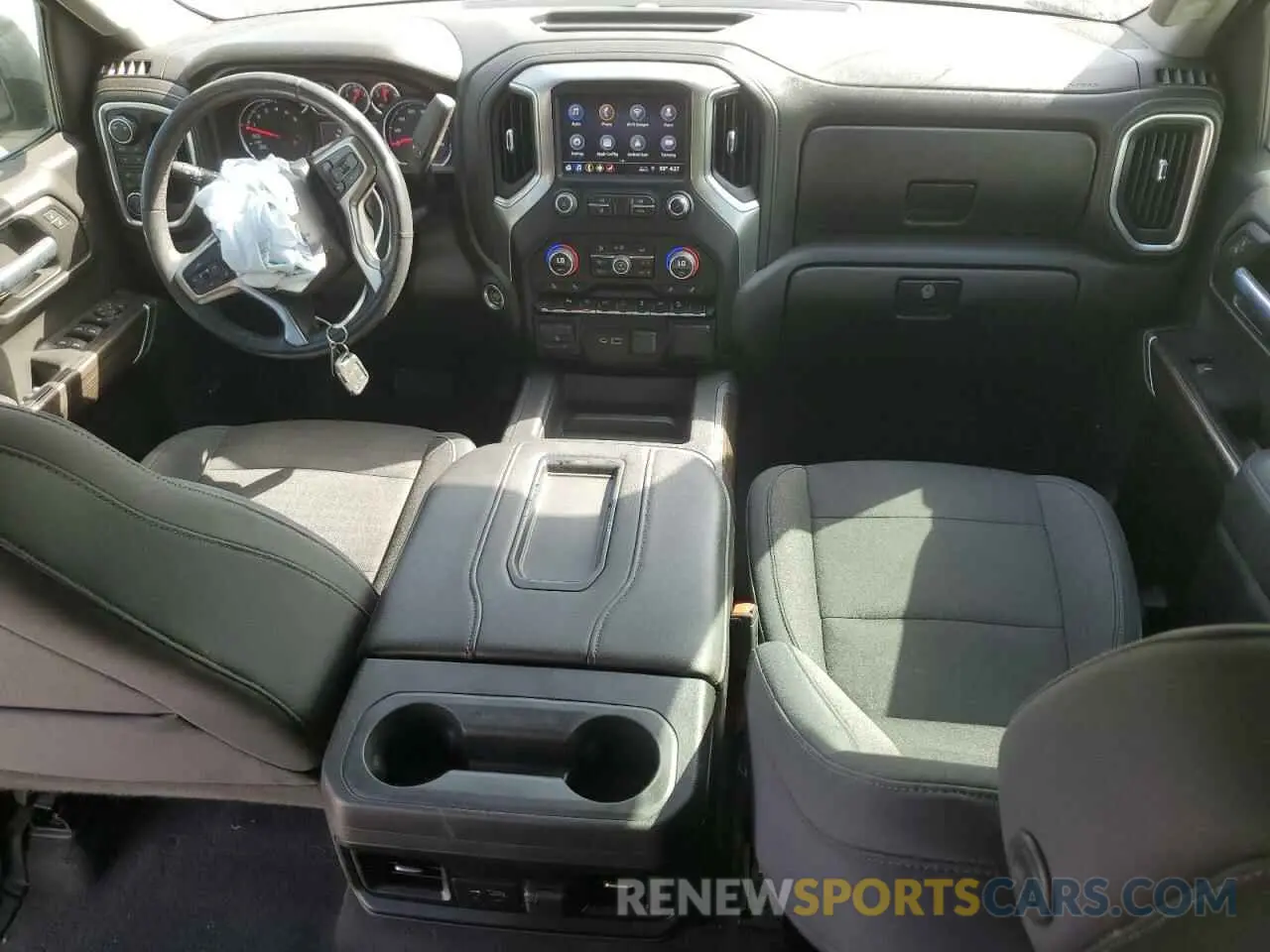 8 Фотография поврежденного автомобиля 3GCPYFED3KG212539 CHEVROLET ALL Models 2019