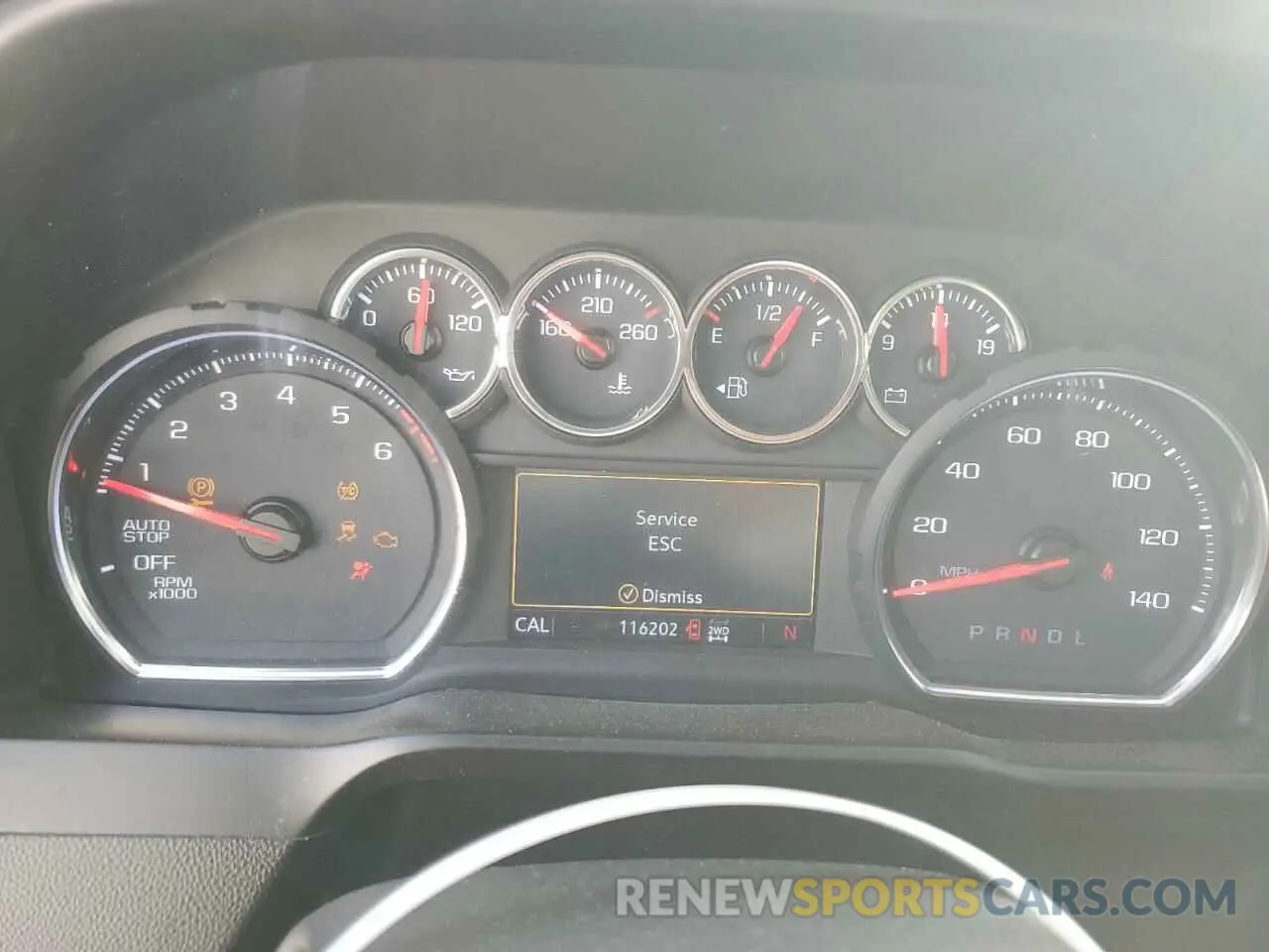 9 Фотография поврежденного автомобиля 3GCPYFED3KG212539 CHEVROLET ALL Models 2019