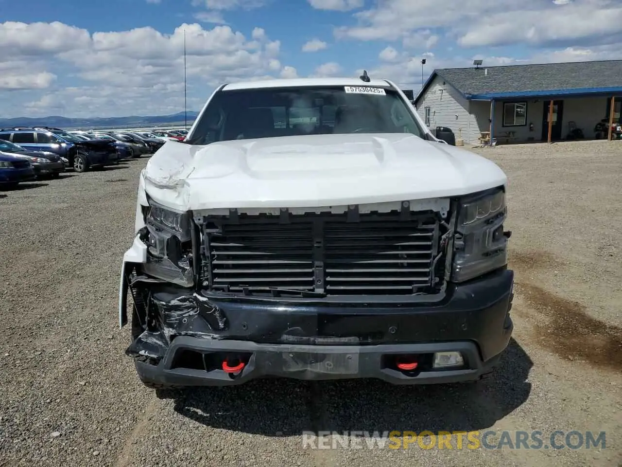 5 Photograph of a damaged car 3GCPYFED6KG123502 CHEVROLET ALL Models 2019