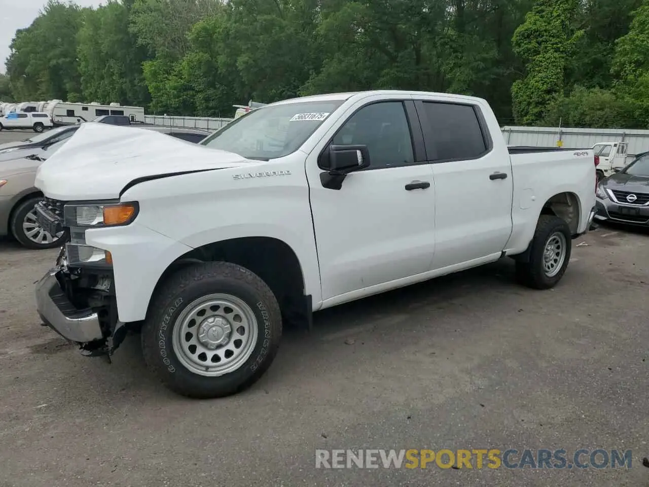 1 Photograph of a damaged car 3GCUYAEF7KG103959 CHEVROLET ALL Models 2019