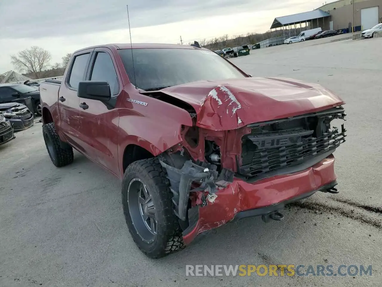 4 Photograph of a damaged car 3GCUYBEF4KG223434 CHEVROLET ALL Models 2019