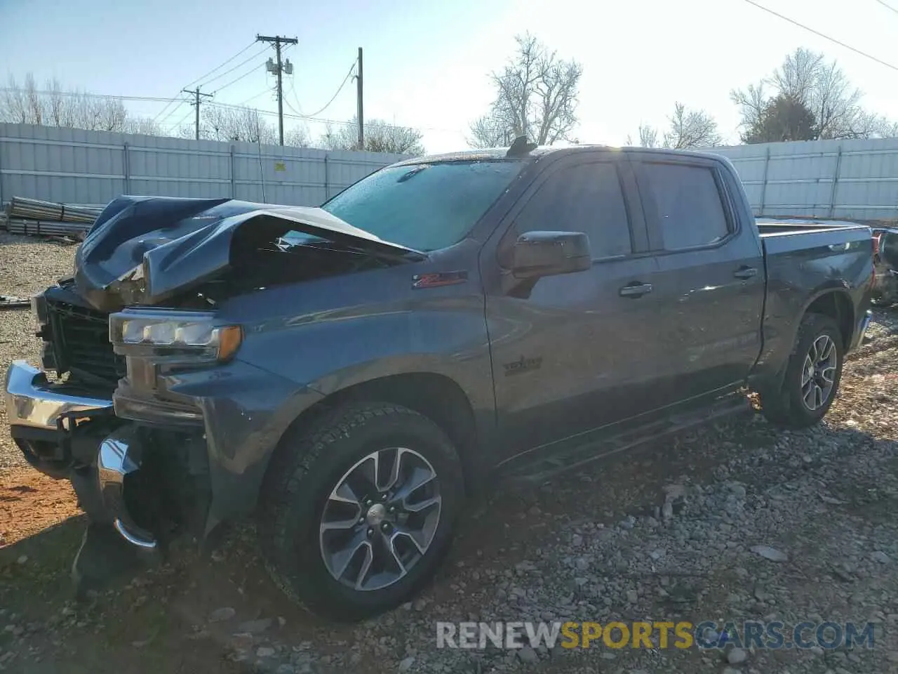 1 Photograph of a damaged car 3GCUYDED7KG172795 CHEVROLET ALL Models 2019