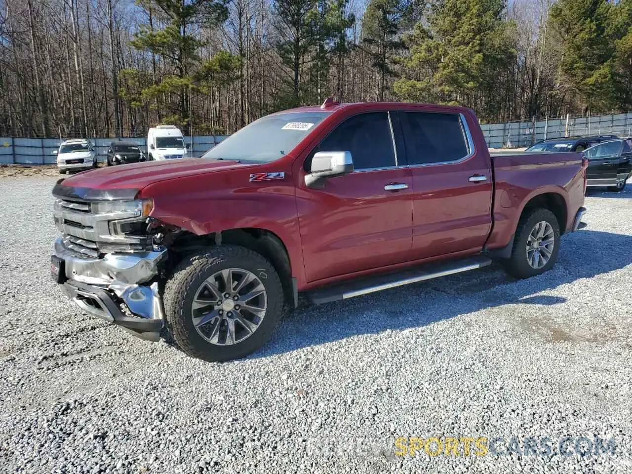 1 Photograph of a damaged car 3GCUYGED4KG261726 CHEVROLET ALL Models 2019