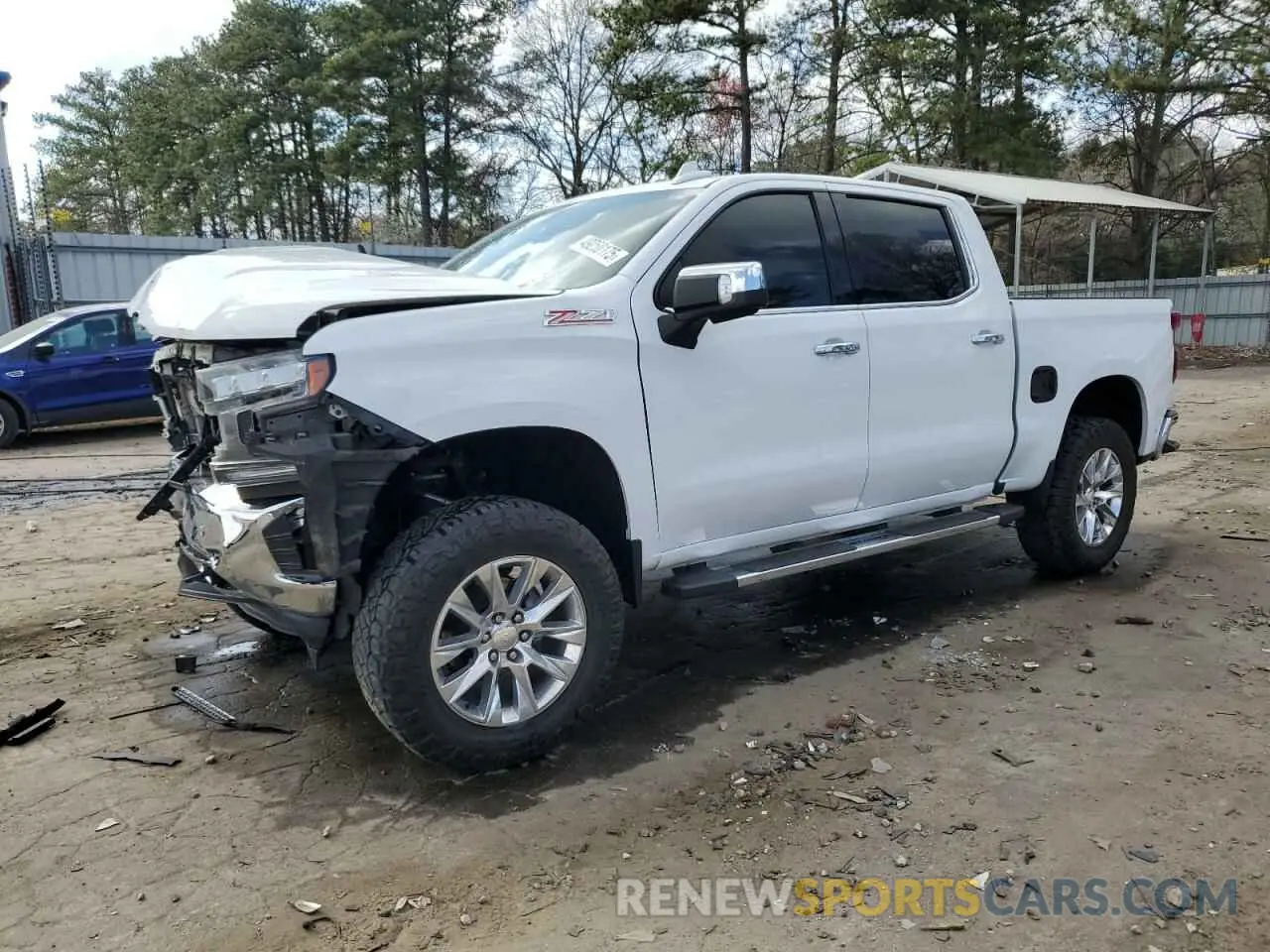 1 Photograph of a damaged car 3GCUYGED8KG108878 CHEVROLET ALL Models 2019