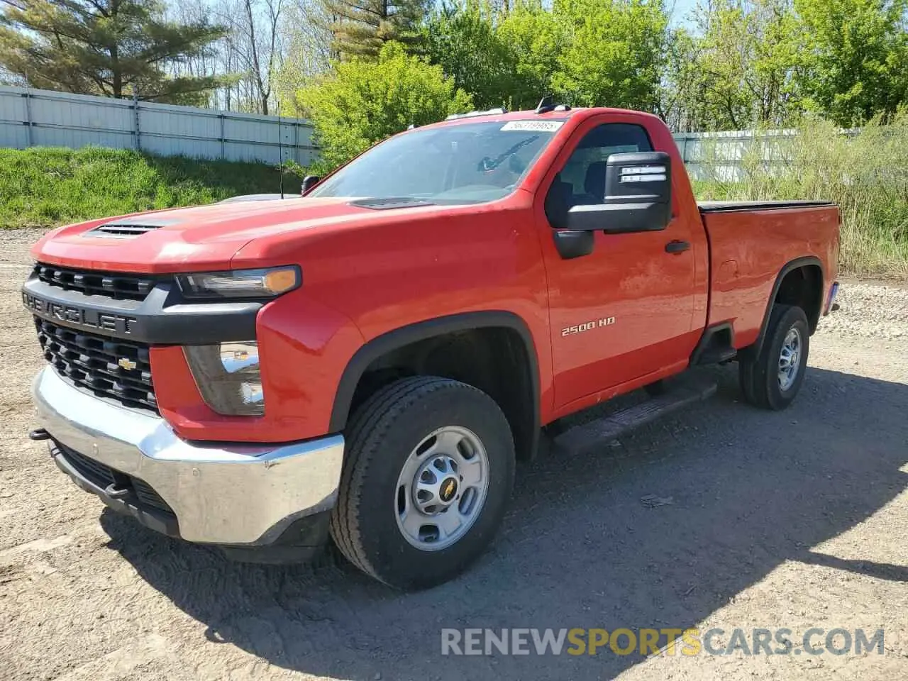 1 Photograph of a damaged car 1GC0WLE79LF338956 CHEVROLET ALL Models 2020