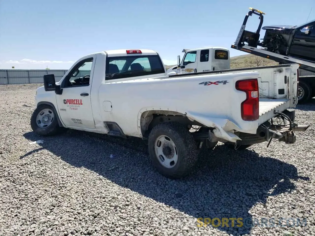 2 Photograph of a damaged car 1GC3YLE75LF185371 CHEVROLET ALL Models 2020