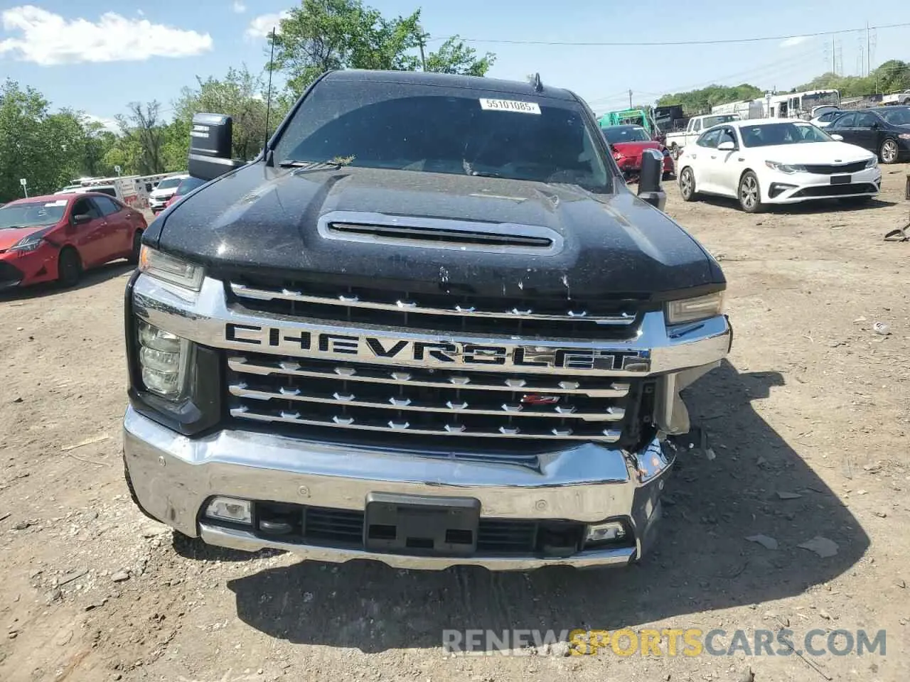 5 Photograph of a damaged car 1GC4YPEYXLF340307 CHEVROLET ALL Models 2020