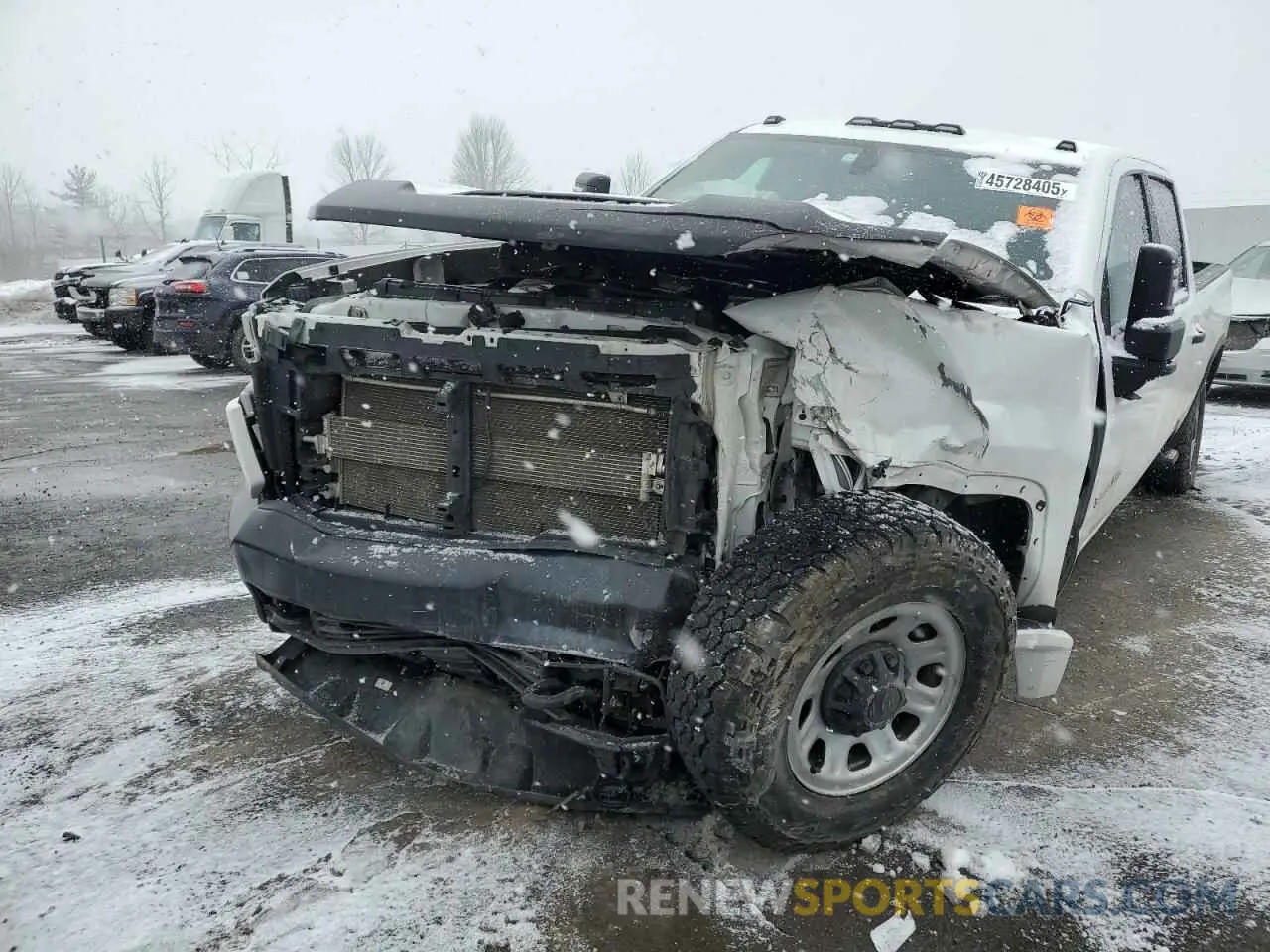 9 Photograph of a damaged car 1GC4YSEY2LF169345 CHEVROLET ALL Models 2020