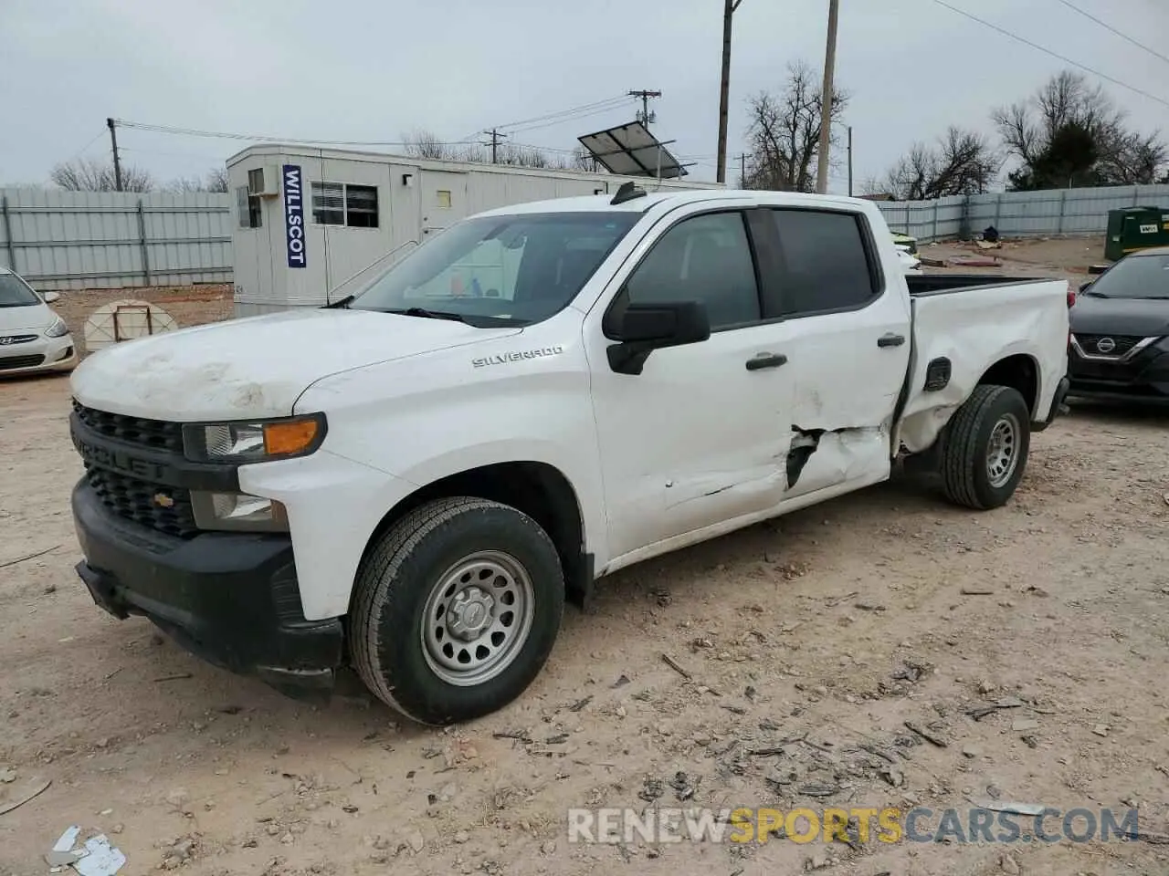 1 Photograph of a damaged car 1GCPWAEF1LZ159917 CHEVROLET ALL Models 2020