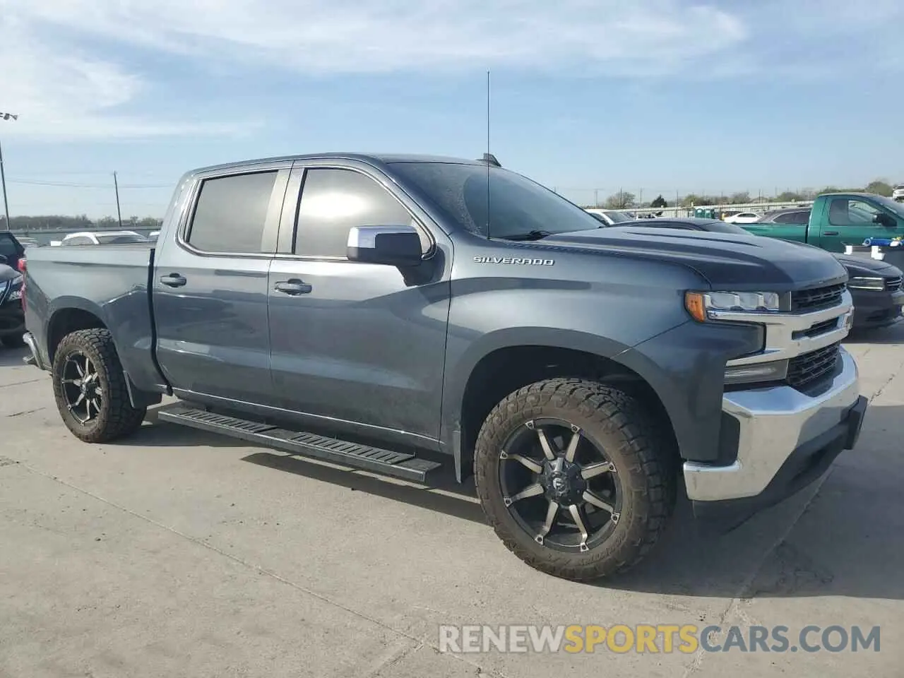 4 Фотография поврежденного автомобиля 1GCPWCED1LZ174783 CHEVROLET ALL Models 2020