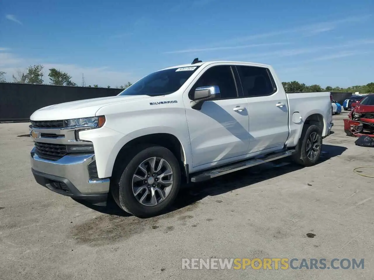 1 Photograph of a damaged car 1GCPWCED6LZ117060 CHEVROLET ALL Models 2020