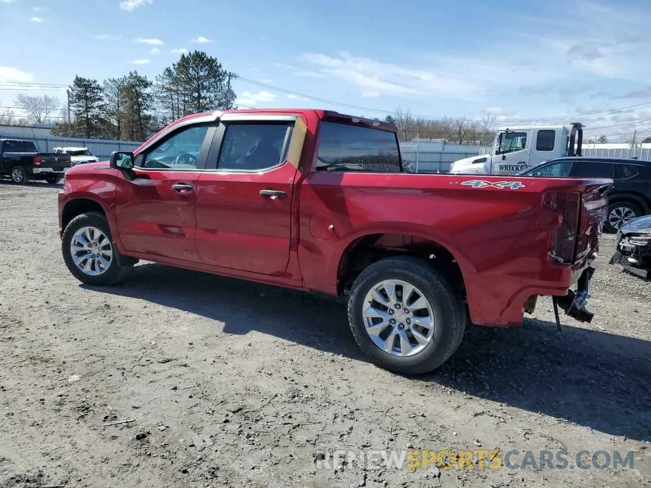 2 Photograph of a damaged car 1GCPYBEH9LZ317079 CHEVROLET ALL Models 2020