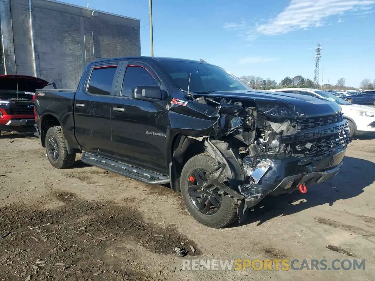 4 Фотография поврежденного автомобиля 1GCPYCEF5LZ104103 CHEVROLET ALL Models 2020