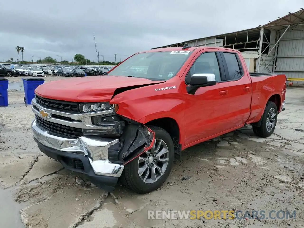 1 Photograph of a damaged car 1GCRWCED6LZ161598 CHEVROLET ALL Models 2020