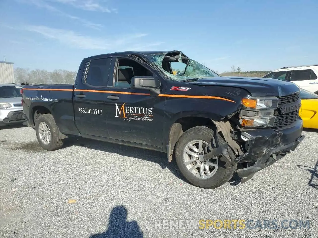 4 Photograph of a damaged car 1GCRYAEF2LZ353424 CHEVROLET ALL Models 2020